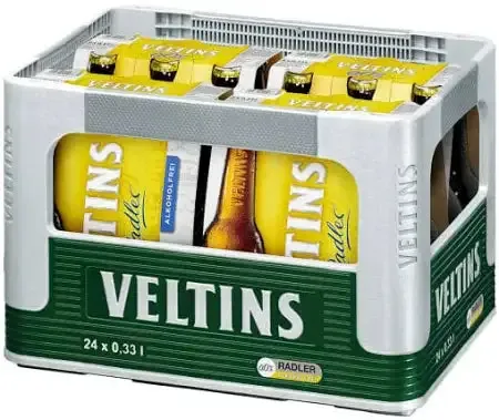 Kiste Veltins Radler Glas - 24 x0,33l