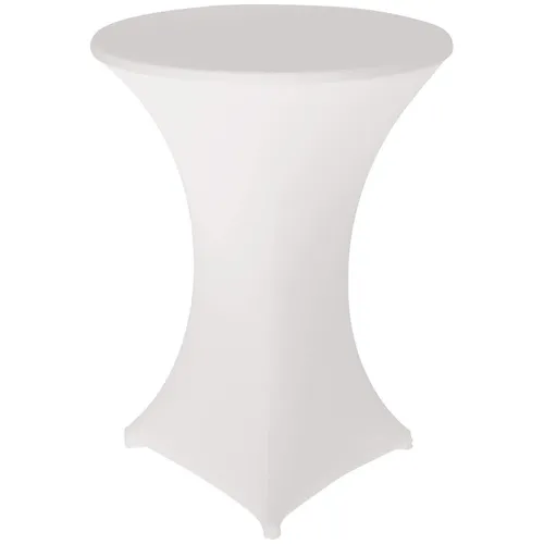 Verleih Stehtisch Inkl. Husse Weiß