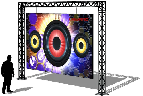 LED Wand 3x2m ( Public Viewing)