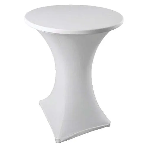 Verleih Stehtisch inkl. Husse Weiß