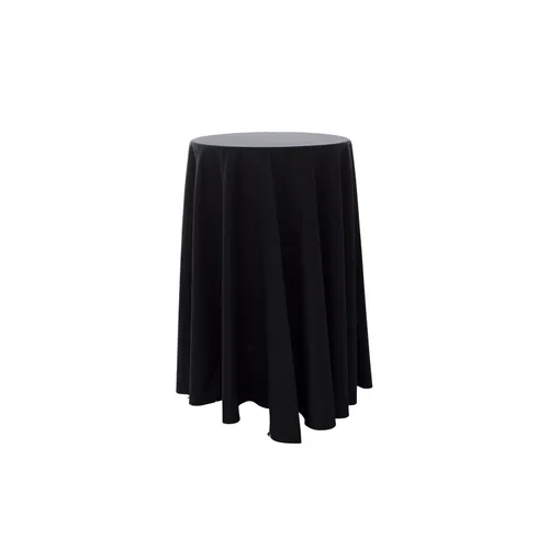 Black linen for Cocktail table