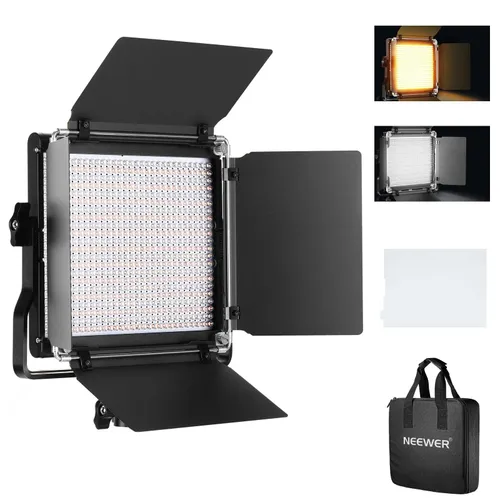 Neewer Bi-Color NL660 LED Video Light and Stand Kit