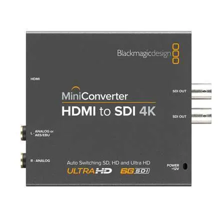 BLACKMAGIC MINI CONVERTER HDMI TO SDI 4K