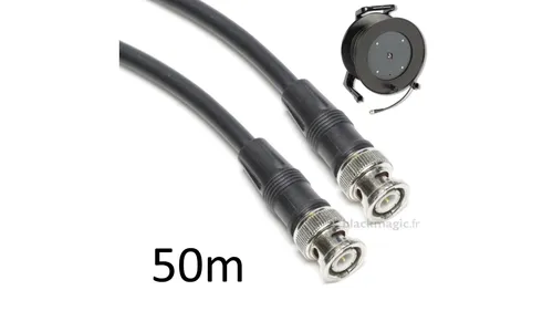 Cable BNC 50m sur touret