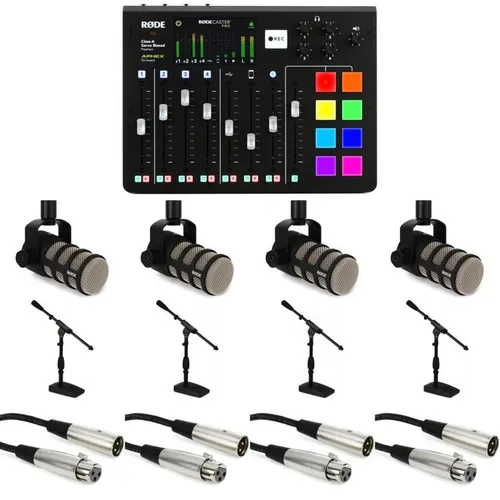 Bundle RODECASTER PRO 2 Workstation