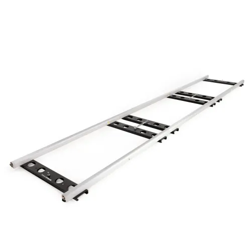 Rails lourds alu 4.88m avec flight case 