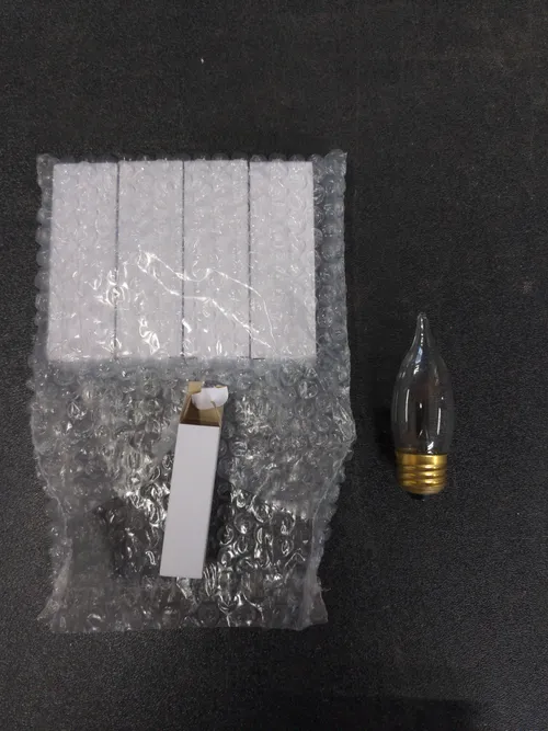 5ct Flame-Tip Candelabra Flicker Lightbulbs