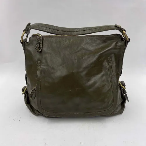 Green Leather Bag - A906