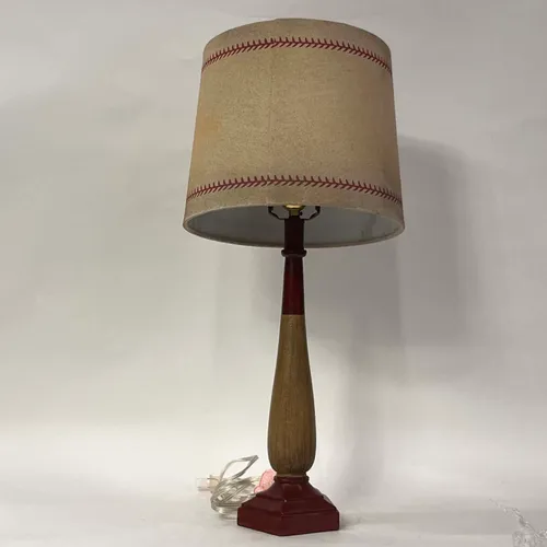 Red Baseball Table Lamp - LI127
