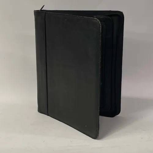 Black Leather Padfolio - OFA664