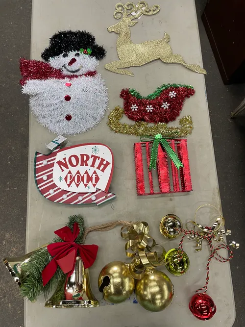 Assorted Hanging Christmas Decor