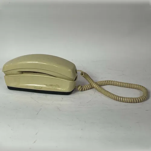 Yellow 1970 Western Electric Rotary Dial Telephone - A791