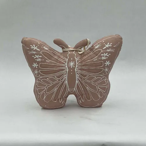 Light Pink Butterfly Stuffed Animal - MOB161
