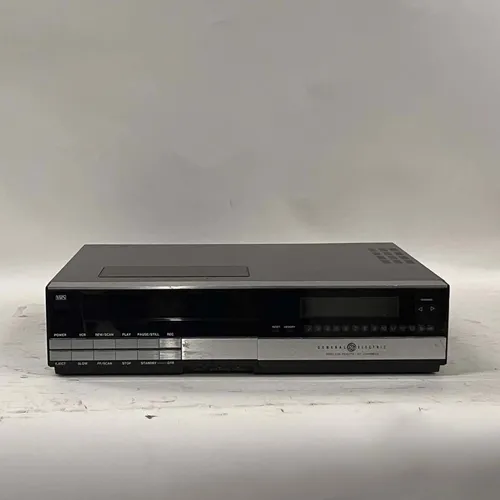 Silver And Black General Electric VHS Player - MO03720