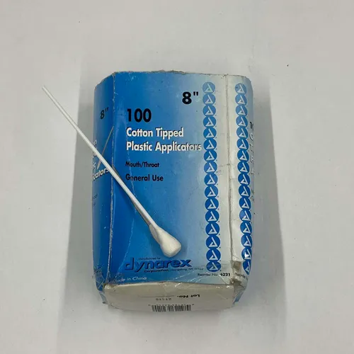 Box of Cotton Tipped Plastic Applicators - MOMD132