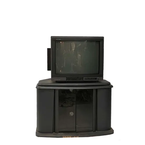 Vintage Gray Trimtron Television & Console - MO3520