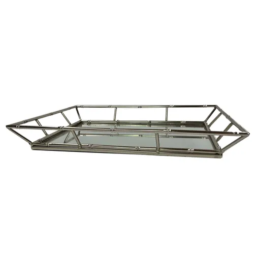 Chrome Mirror Tray - TR363