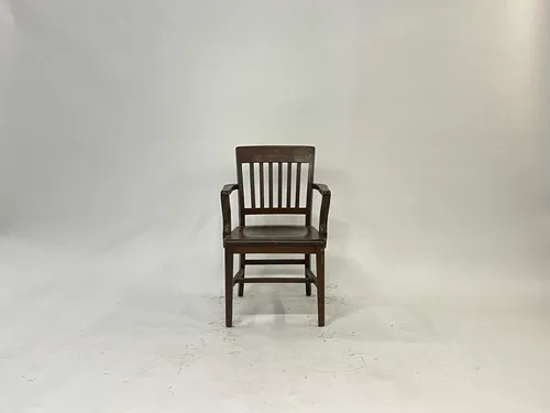 Dark Walnut Bankers Chair