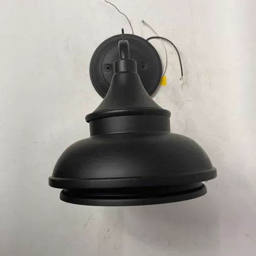 Industrial Matte Black Sconce - LI500