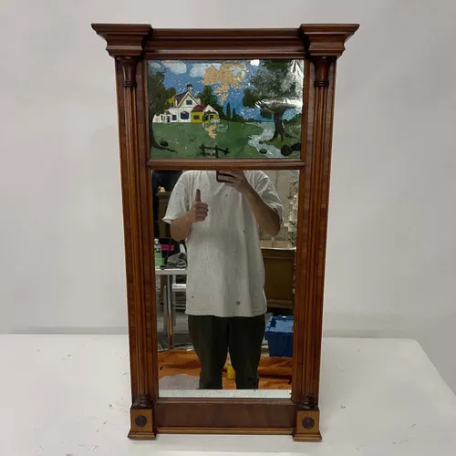 Antique Horse in the Woods Mirror - DEB375