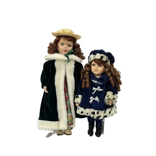 Porcelain Doll With Red Hair - MOB275