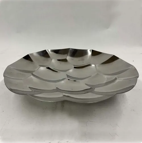 Concave Silver Tray - TR496