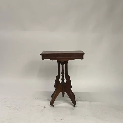 Wood Antique Side Table - TA22228