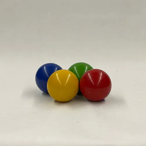 Multi Color Wood Balls - MOB233