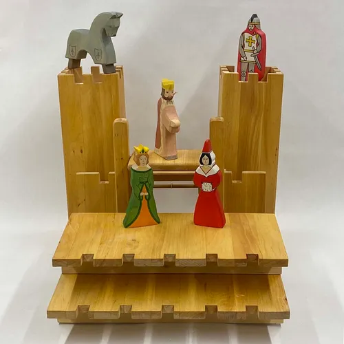 Wood Castle Toy Set - MOB205