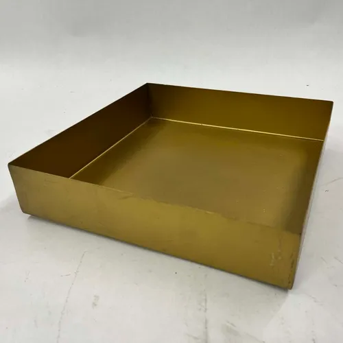 Square Gold Tray - TR381