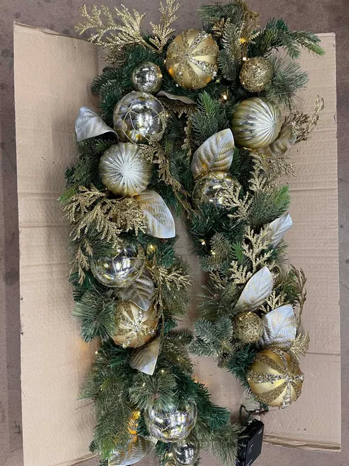6' Biltmore Gilded Garland