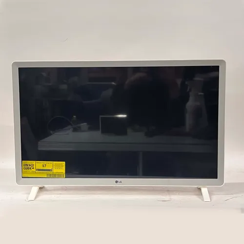 White LG Flat Screen Television - MO22819