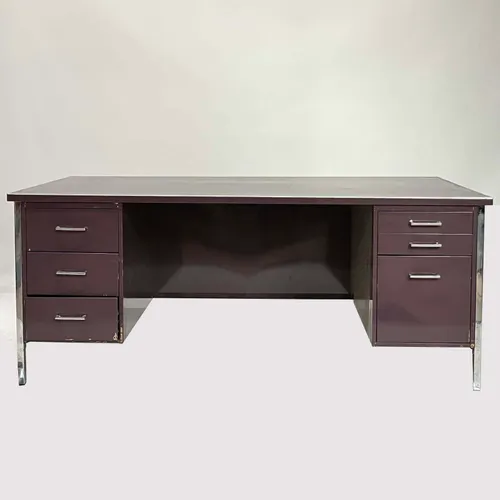 Eggplant Purple Tanker Desk