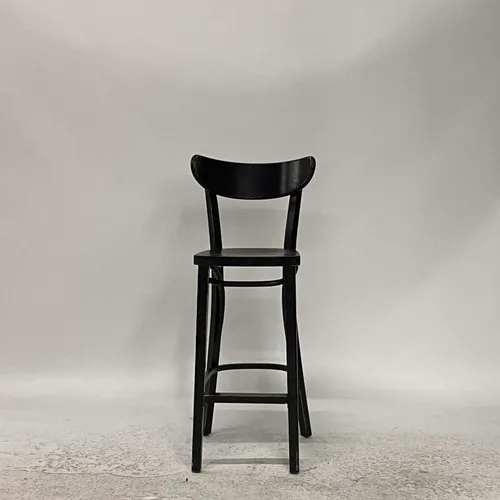 Black Wood Bar Stool - SE3020