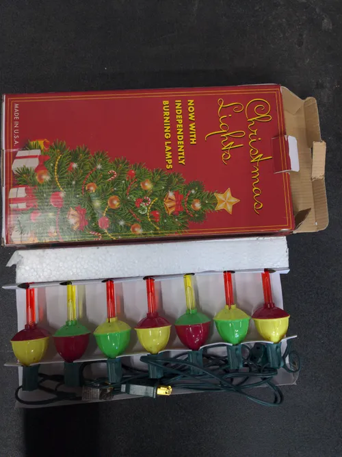 Vintage Christmas String Lights
