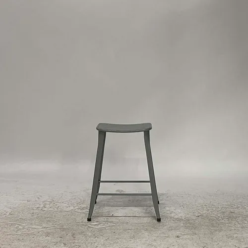 Gray Metal Counter Stool - SE2988