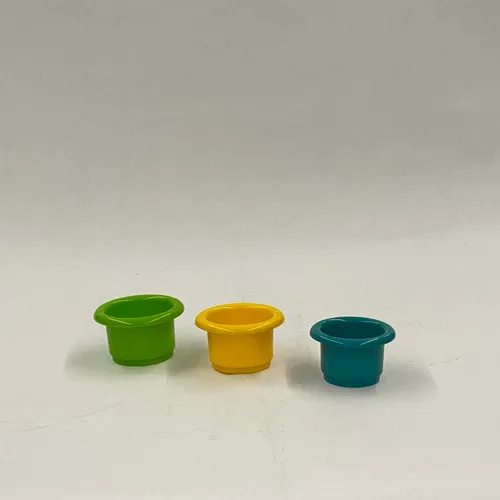 Stackable Childrens Cup Yellow Blue Green - MOB253