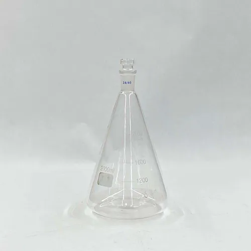 Glass 2000mL Flask with Glass Cap - MOMD20