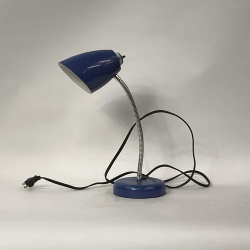 Vintage Royal Blue Adjustable Desk Lamp - LI170