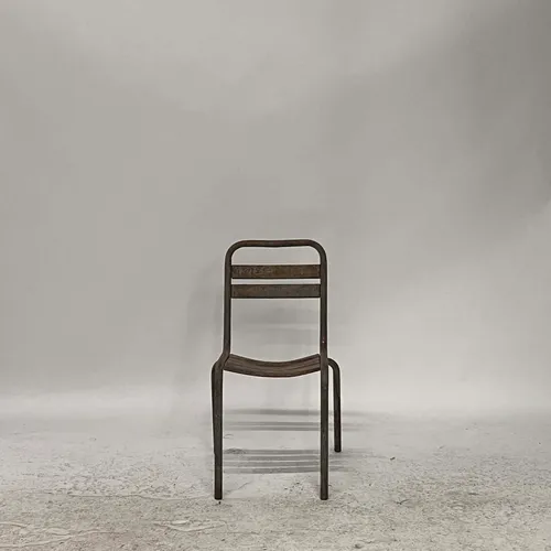 Rusted Metal Side Chair - SE2960