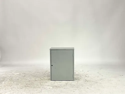Light Gray Metal Wall Cabinet
