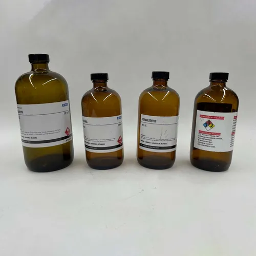 Hazardous Substance Brown Glass Bottle - MD203
