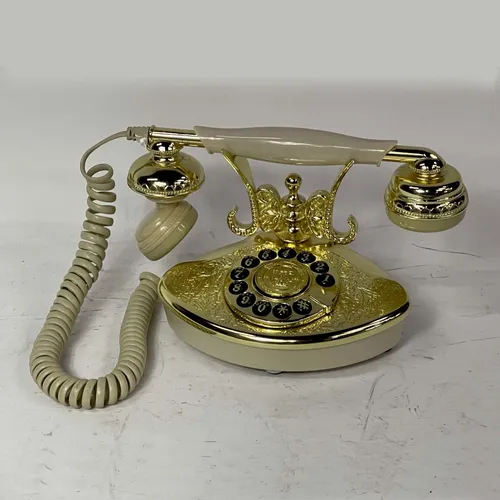 Gold Plated Antique Rotary Phone - A819