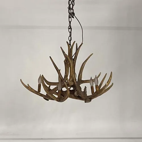 Copper Antler Chandelier - LI437