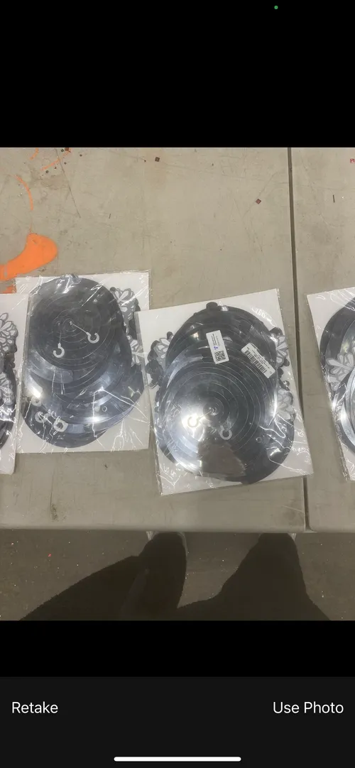 Silver Snowflake Spiral Hanging Decor