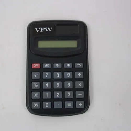Classic Black School Calculator - KDA569