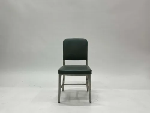 Dark Green Tanker Side Chair
