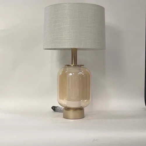Modern Champagne Glass Table Lamp with Gold Base - LI268