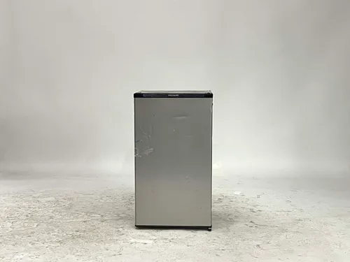 Dented Silver Frigidaire Mini Refrigerator