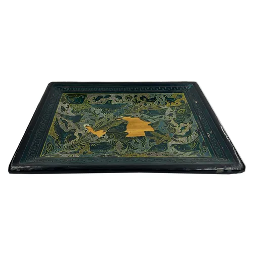Green Bird Tray - TR453